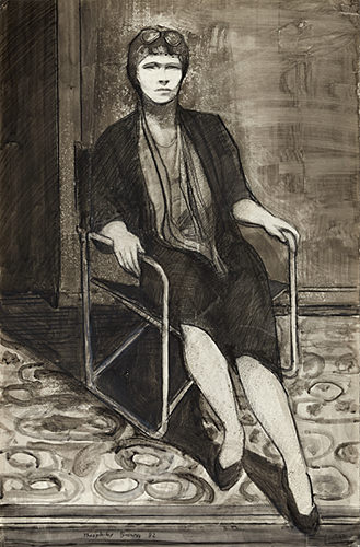 William Theophilus Brown, Seated Woman, 1982