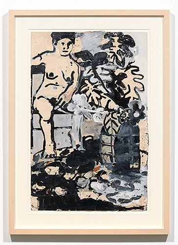 Joan Brown, Untitled (Seated Woman), c.1962